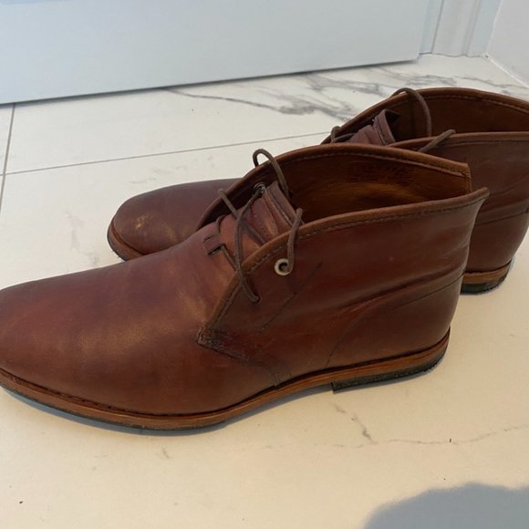 Timberland Deerskin Chukka Ankle Boots Size 9 US/43 EU Brown main image 4